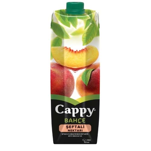 CAPPY ŞEFTALİ NEKTARI 1LT.